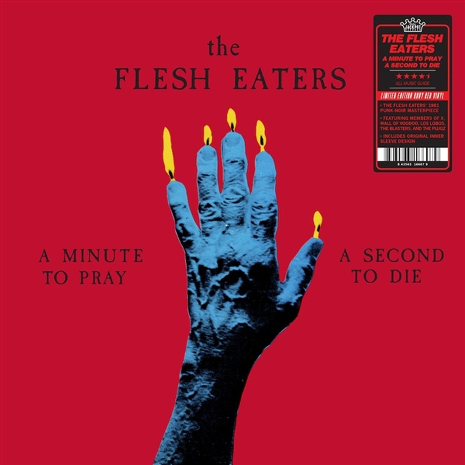 Flesh Eaters - Minute To Pray A Second To Die - Ruby Red (Red Vinyl)