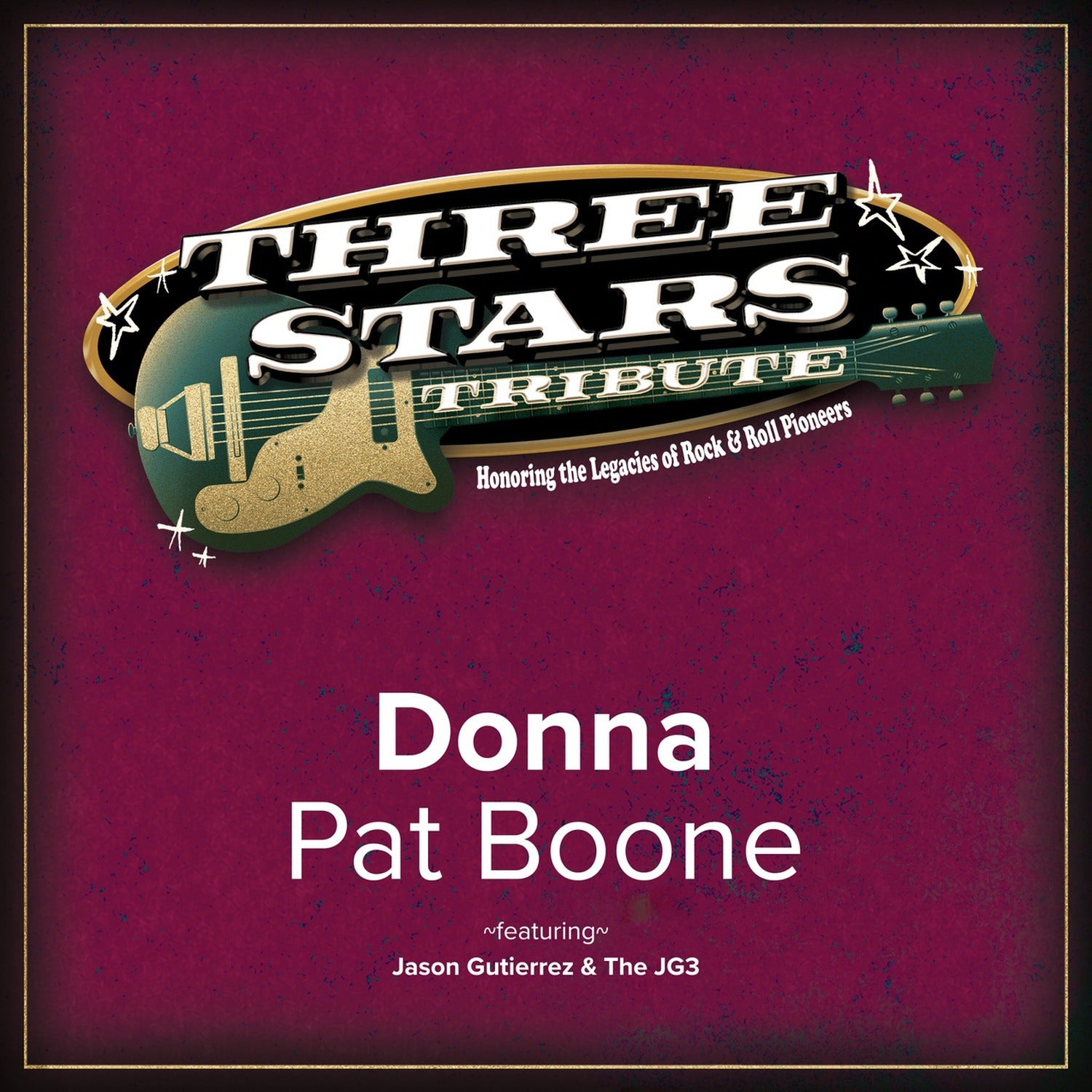 Pat Boone - Three Stars Tribute 2xLP (Clear Black Vinyl)