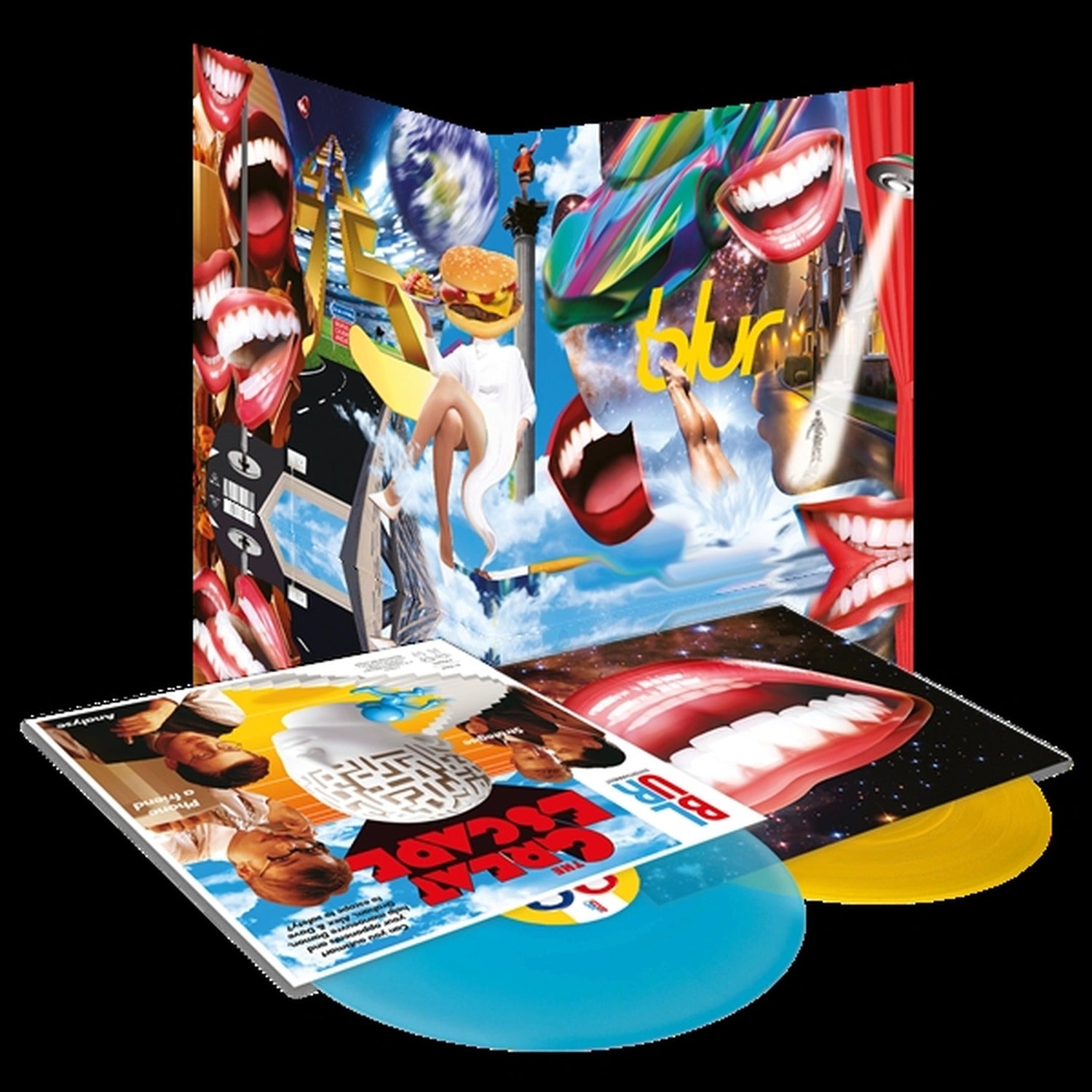 Blur - The Great Escape 2xLP (Clear Vinyl)