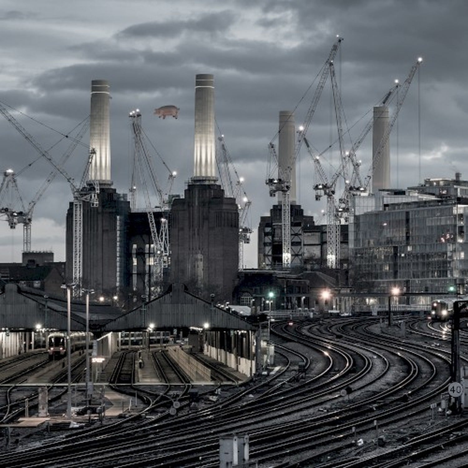 Pink Floyd - Animals (2018 Remix) — vinyl LP album cover