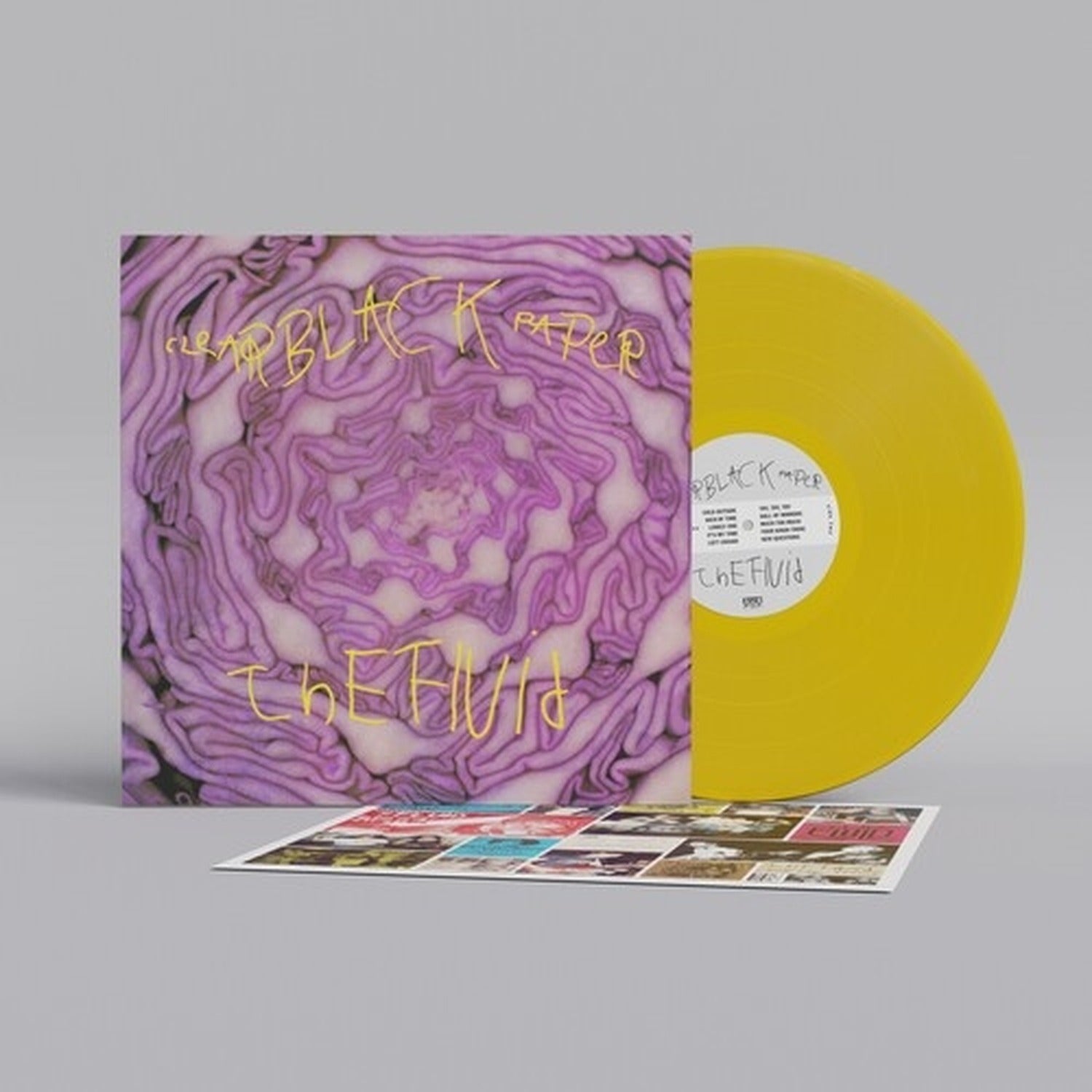 Fluid - Clear Black Paper (Yellow Vinyl)