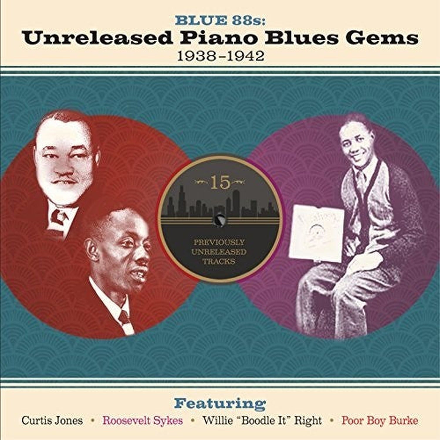 Various Artists - Blue 88s: Unreleased Piano Blues Gems