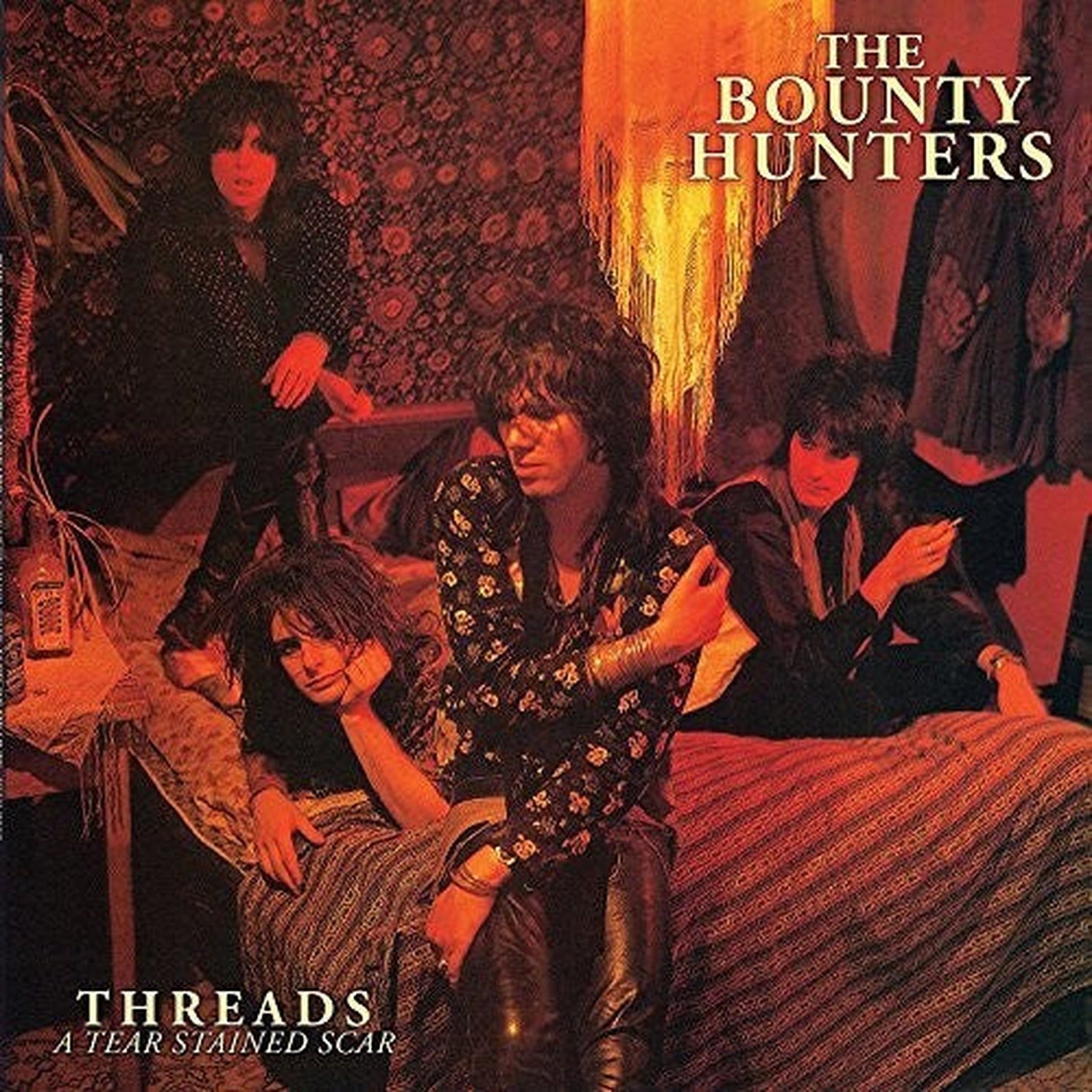 Dave Kusworth & Bounty Hunters - Threads...a Tear Stained Scar (Red Vinyl)
