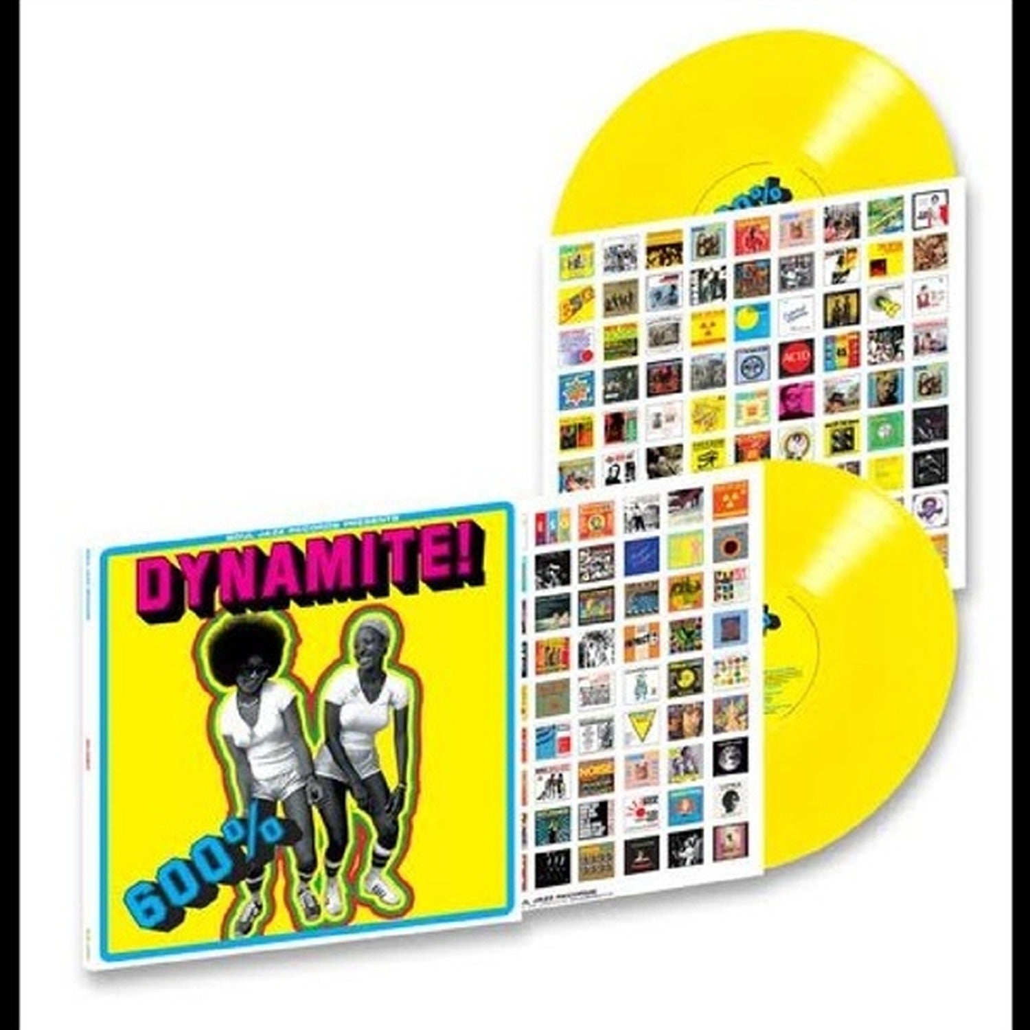 Soul Jazz Records Presents - 600% DYNAMITE! Ska, Soul, Rocksteady, Funk and Dub in Jamaica 2xLP (Yellow Vinyl)