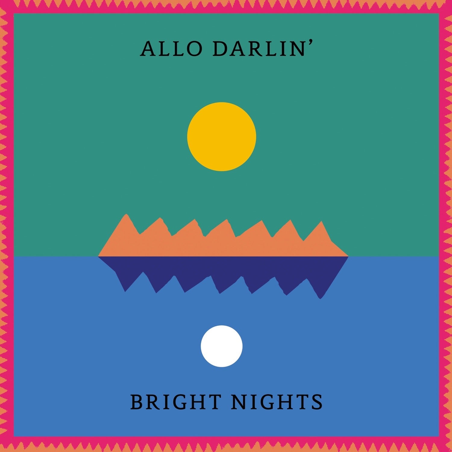 Allo Darlin - Bright Nights - Limited Blue & Purple Marble Colored Vinyl (Blue Vinyl)