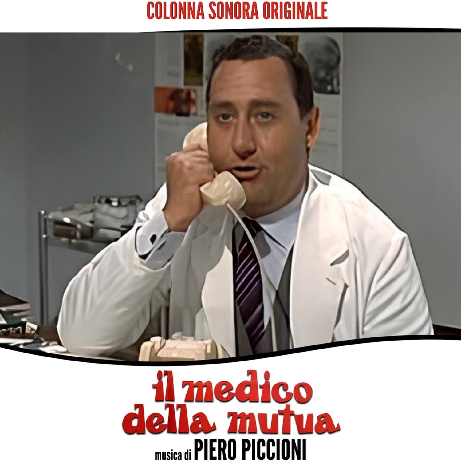 Piero Piccioni - Il Medico Della Mutua (Original Soundtrack) - Yellow Colored Vinyl with CD 2xLP (Yellow Vinyl)