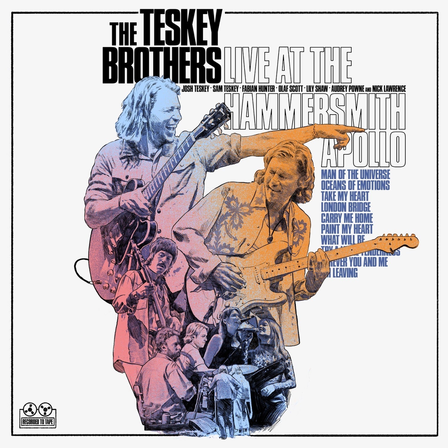 Teskey Brothers - Live At Hammersmith Apollo (Pink Vinyl)