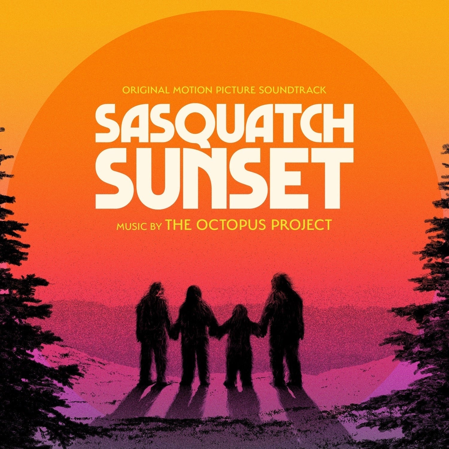 Octopus Project - Sasquatch Sunset (Original Soundtrack) - 140-Gram Blue Smoke Colored Vinyl (Blue Vinyl)