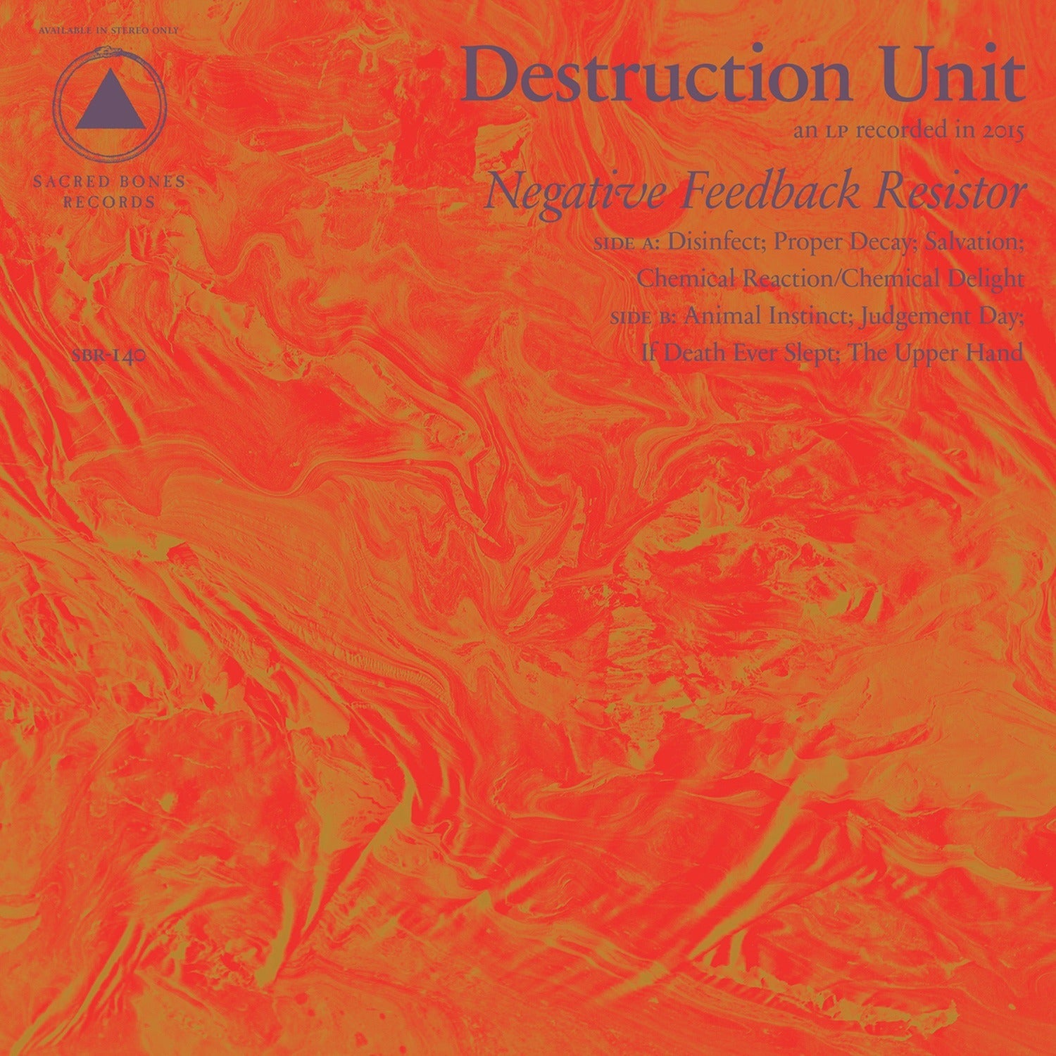 Destruction Unit - Negative Feedback Resistor (CD)