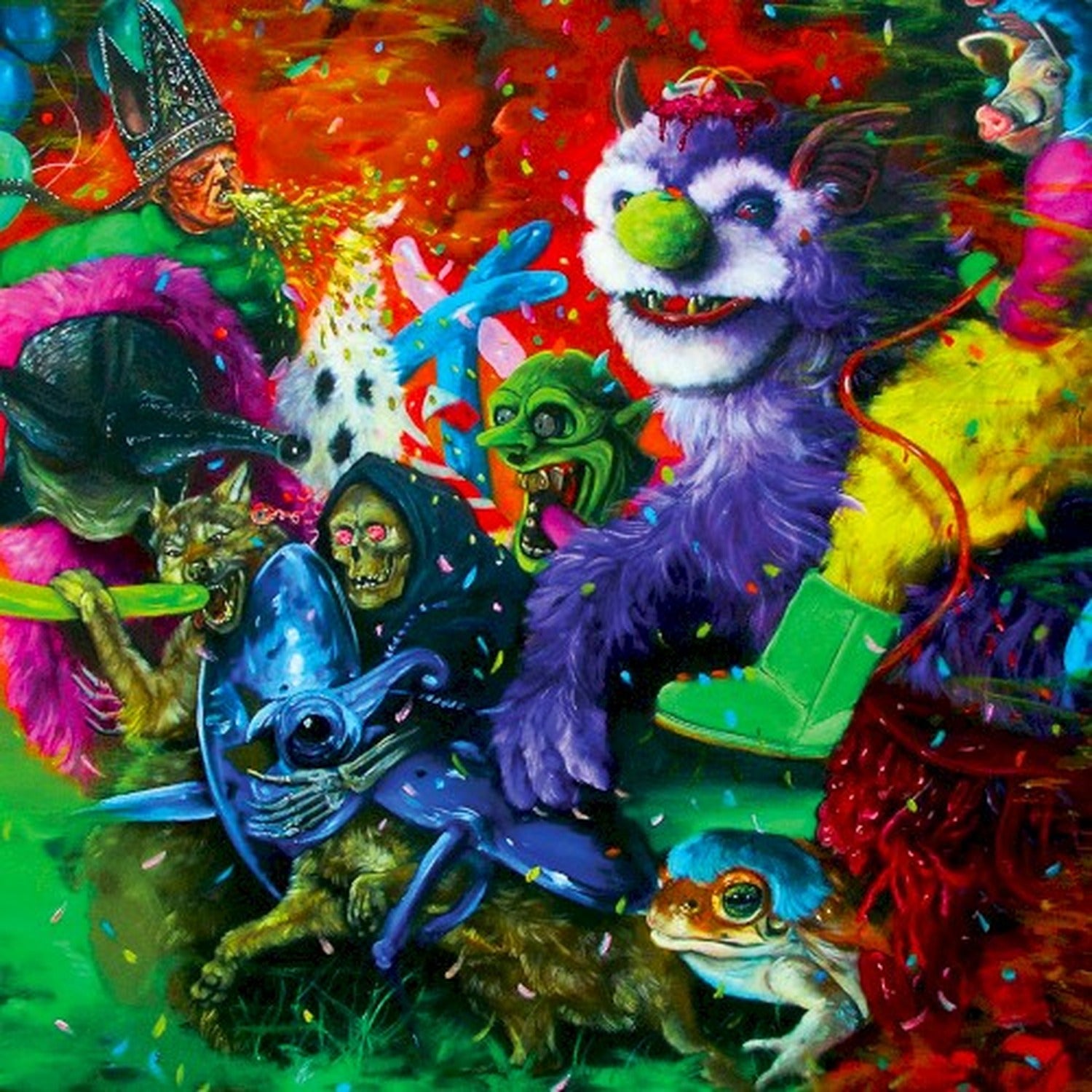 Tropical Fuck Storm - Laughing Death in Meatspace - Slime Green
