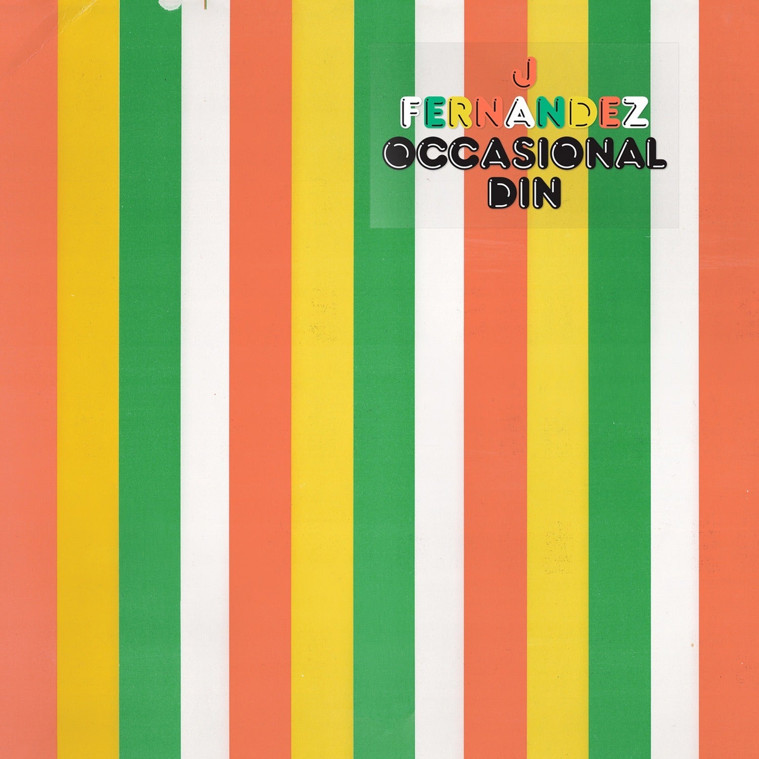 J Fernandez - Occasional Din (Amber Vinyl)
