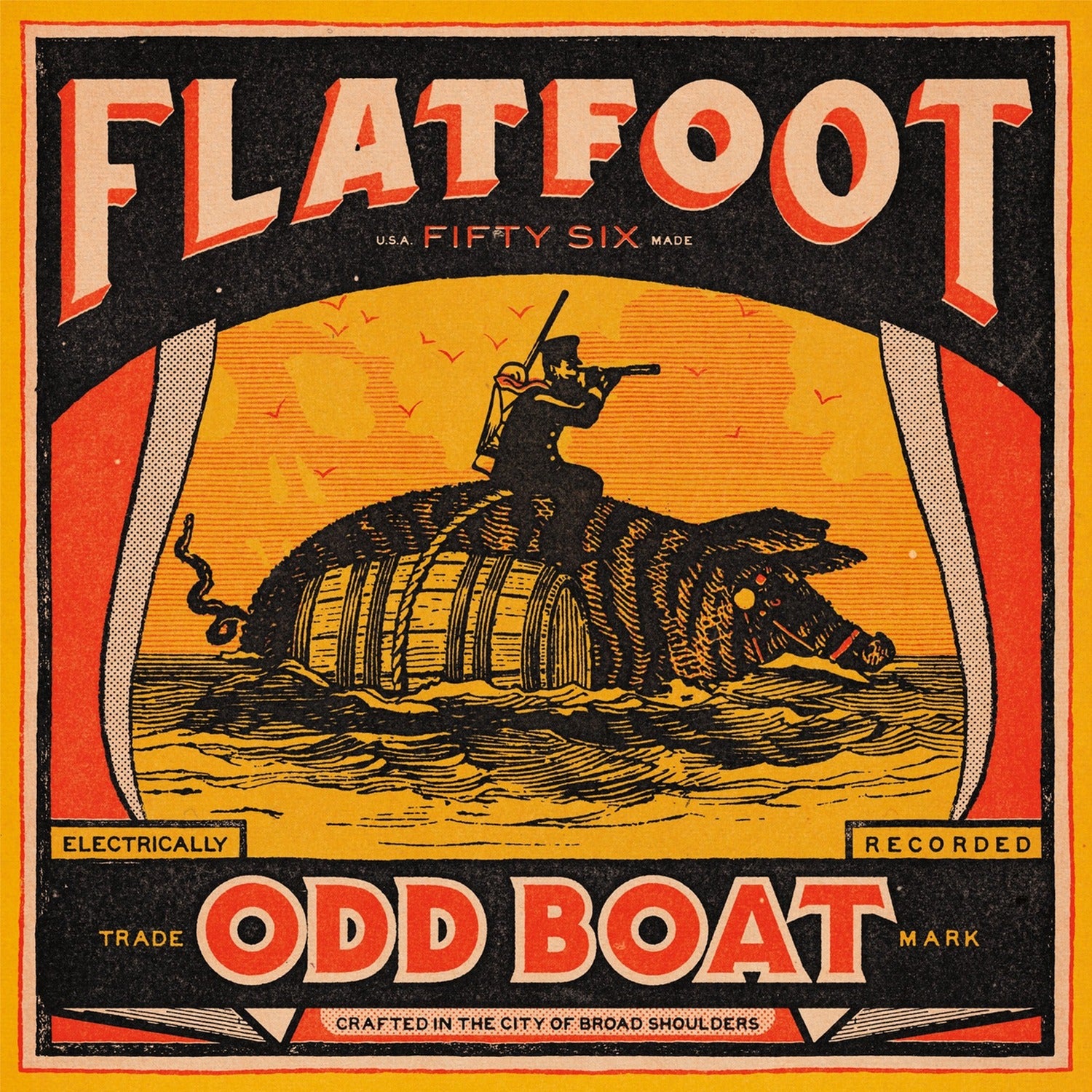 Flatfoot 56 - Odd Boat (Red Vinyl)