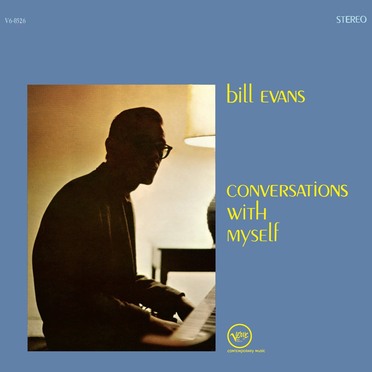 Bill Evans - Conversations With Myself — vinyl LP album cover