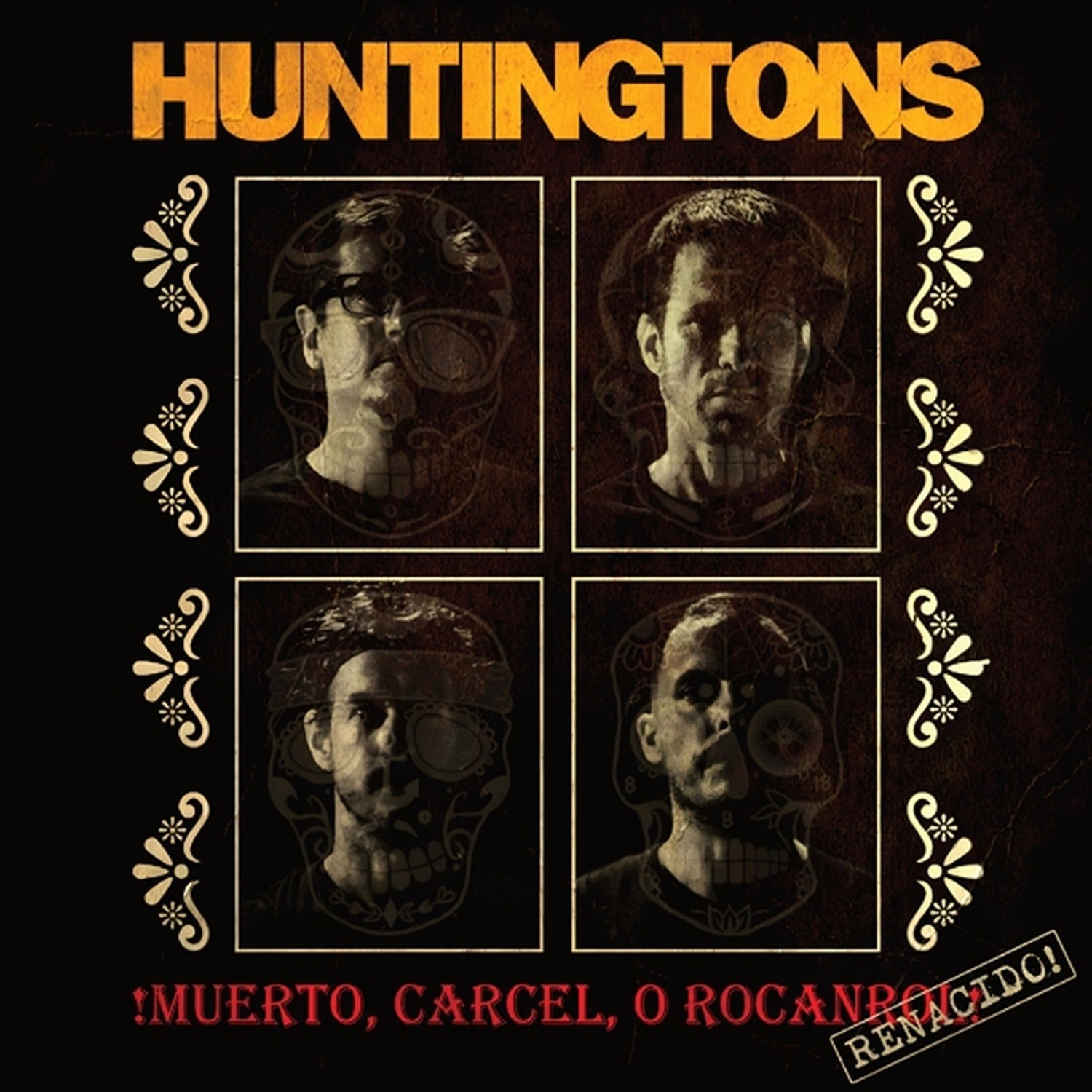 Huntingtons - Muerto Carcel O Rocanrol Renacido (White Vinyl)