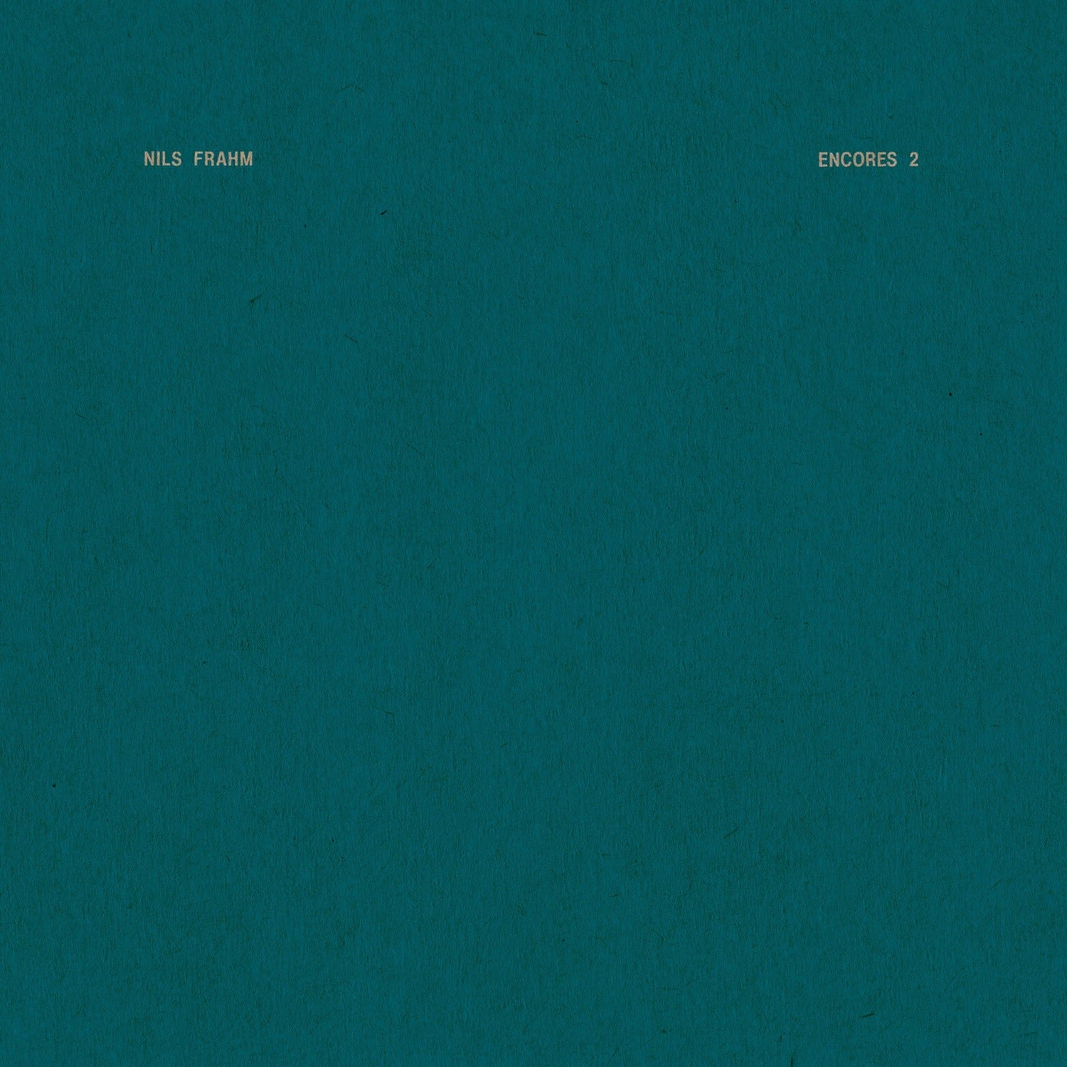 Nils Frahm - Encores 2