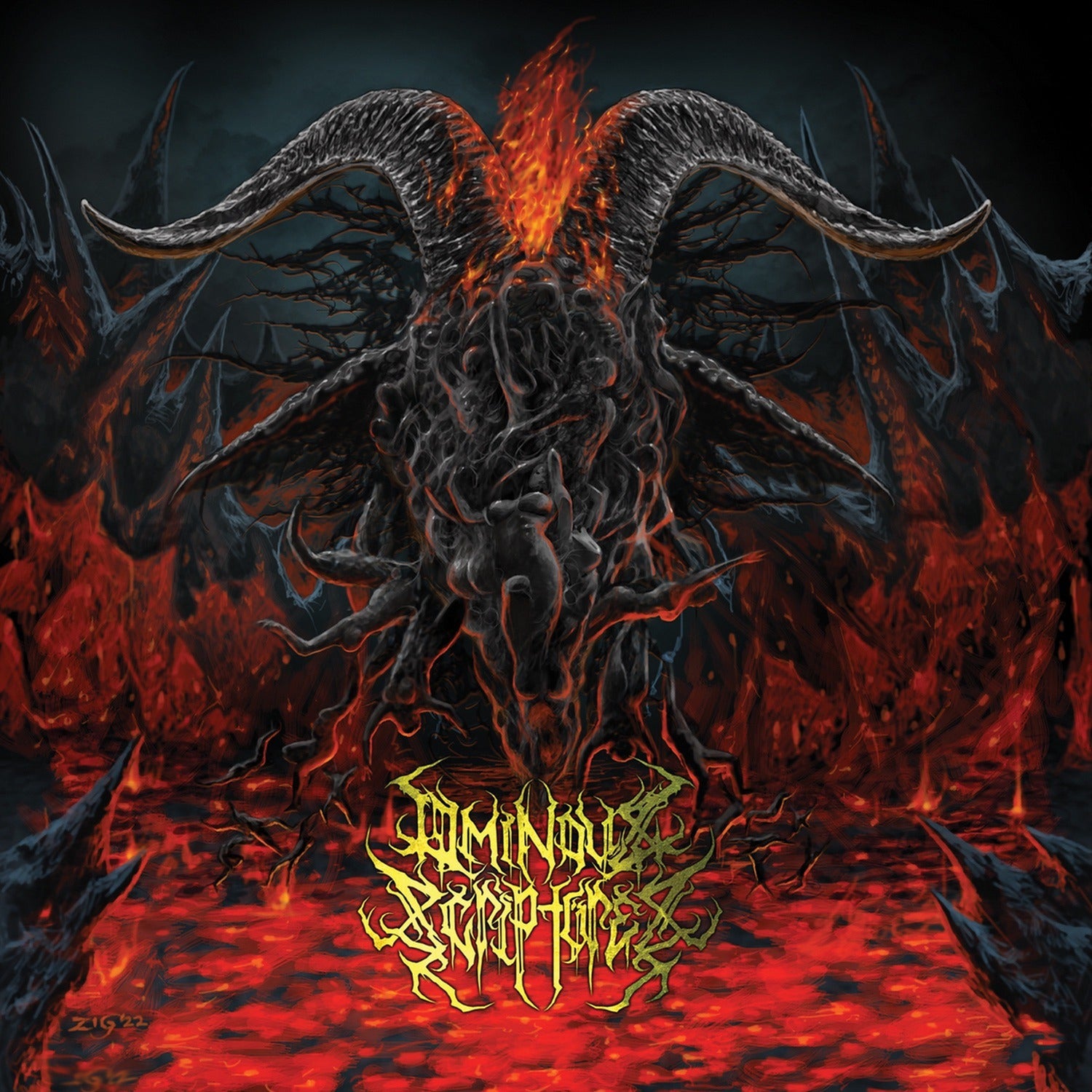 Ominous Scriptures - Rituals Of Mass Self-ignition (Red Vinyl)