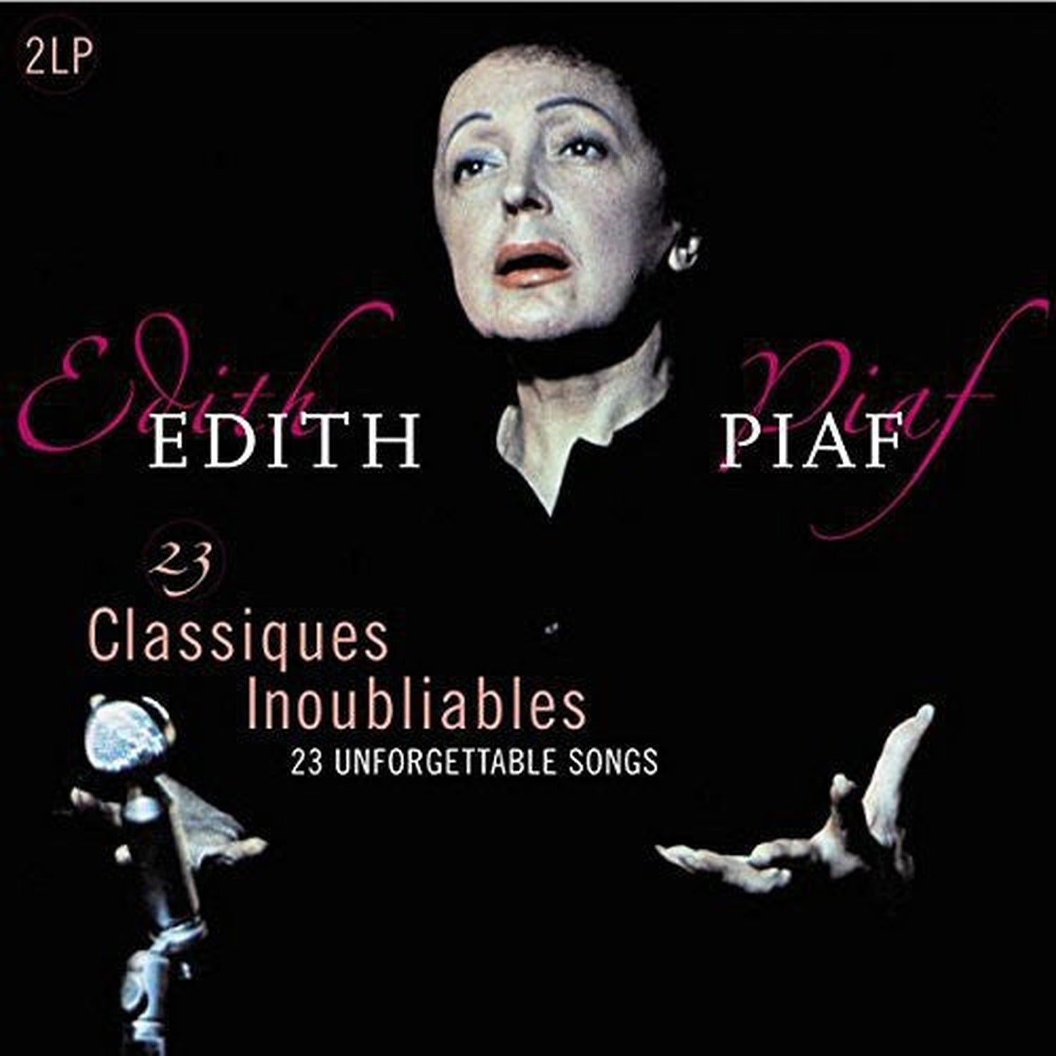 Edith Piaf - 23 Classiques Inoubliables (Unforgettable Classics) 2xLP