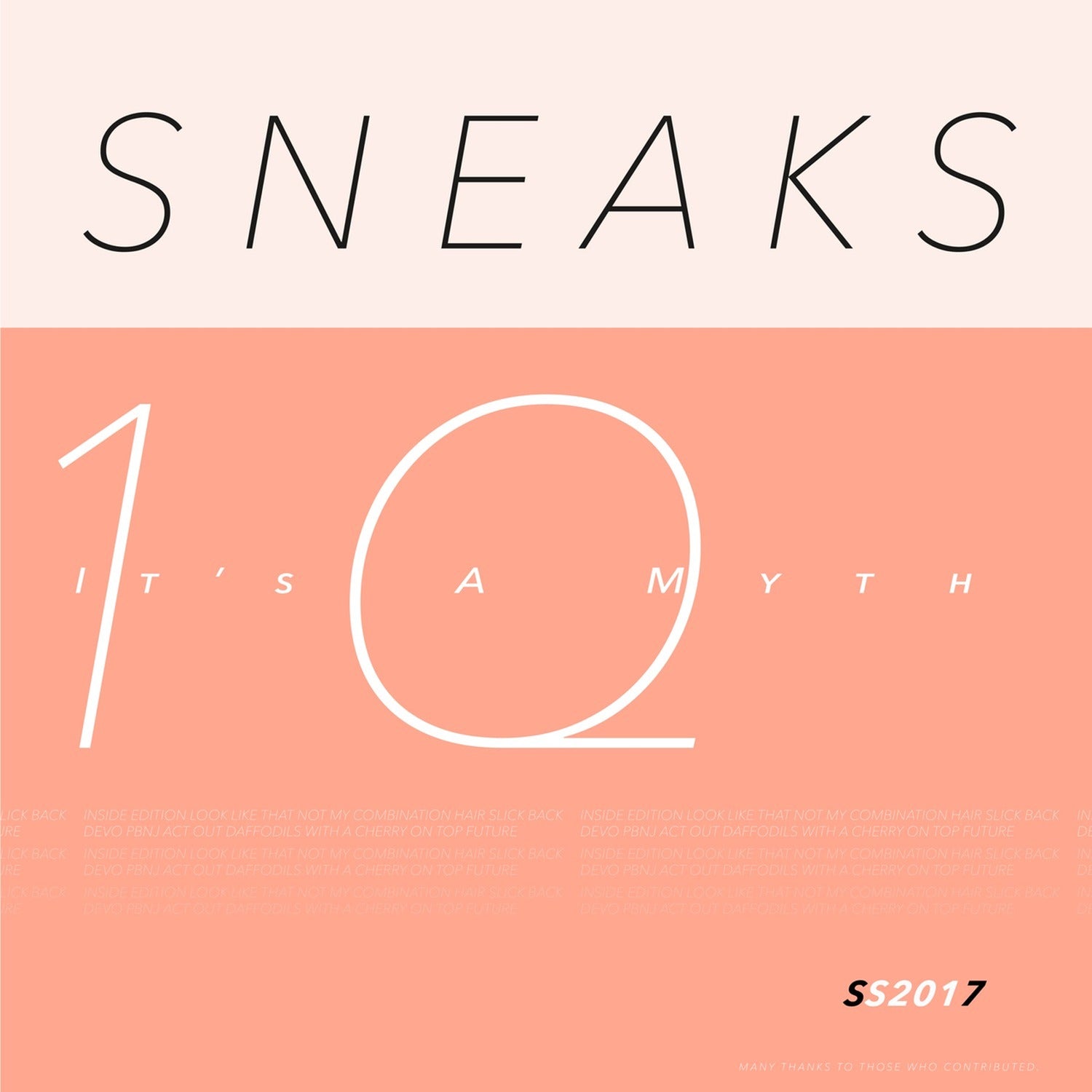 Sneaks - It's A Myth