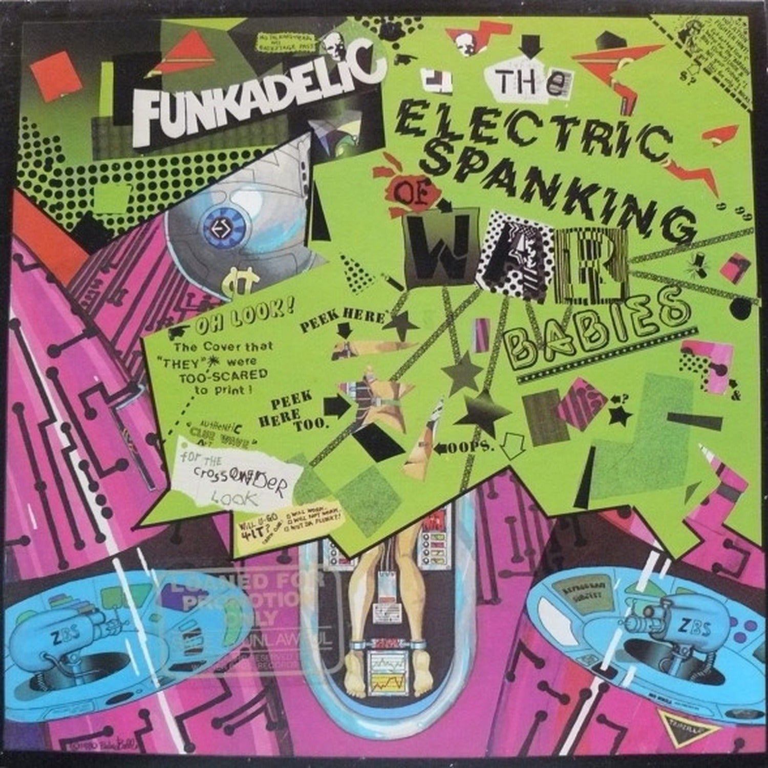Funkadelic - Electric Spanking of War Babies (Fluorescent Green Vinyl)