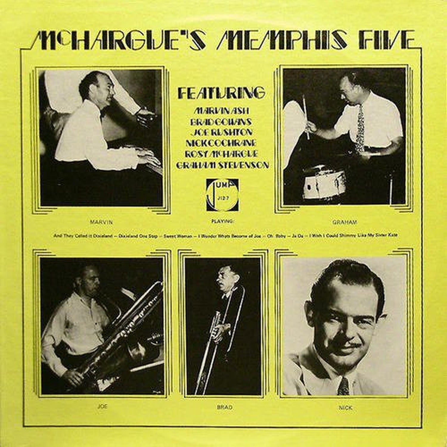 Rosy McHargue - McHargue's Memphis Five