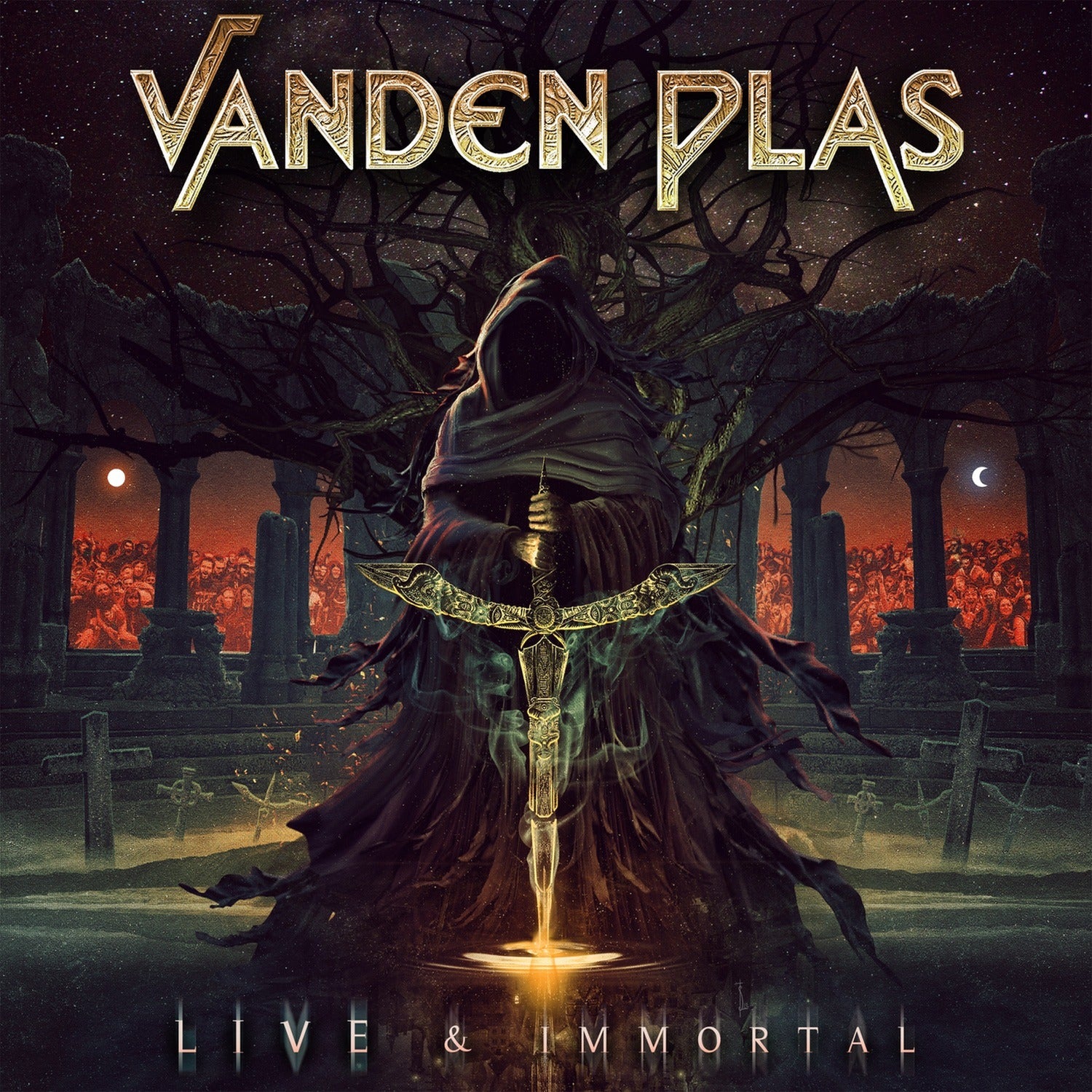 Vanden Plas - Live & Immortal 2xLP (Gold Vinyl)