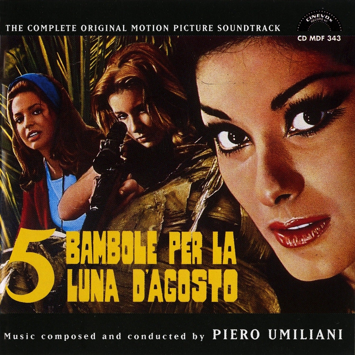 Piero Umiliani - 5 Bambole Per La Luna D'Agosto (Original Soundtrack) - Limited 140 (Limited Edition)
