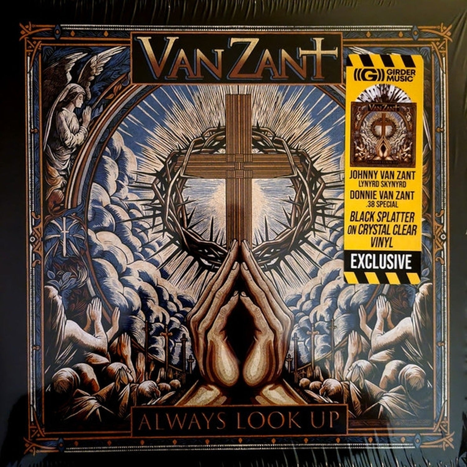 Van Zant - Always Look Up - Black Splatter on Crystal Clear (Splatter Vinyl)