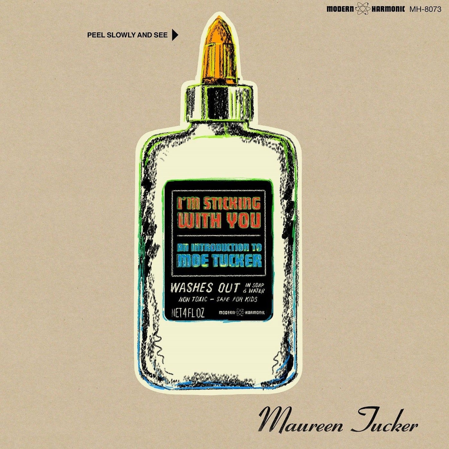 Moe Tucker - I'm Sticking With You: An Introduction To Moe Tucker (White Vinyl)
