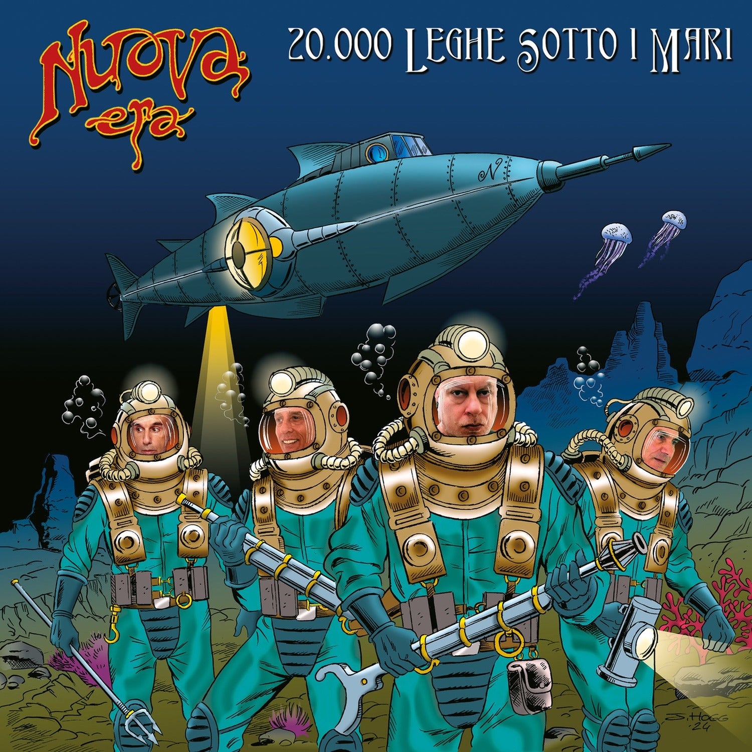 Nuova Era - 20000 Leghe Sotto I Mari - Limited 140-Gram Blue Transparent Colored Vinyl (Blue Vinyl)