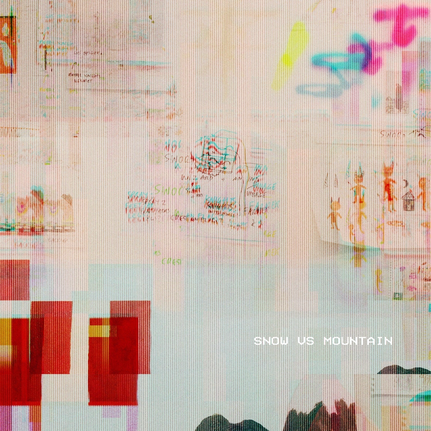 Adam Spark - Snow Vs Mountain - Translucent Red & Bone Colored Vinyl 2xLP (Red Vinyl)