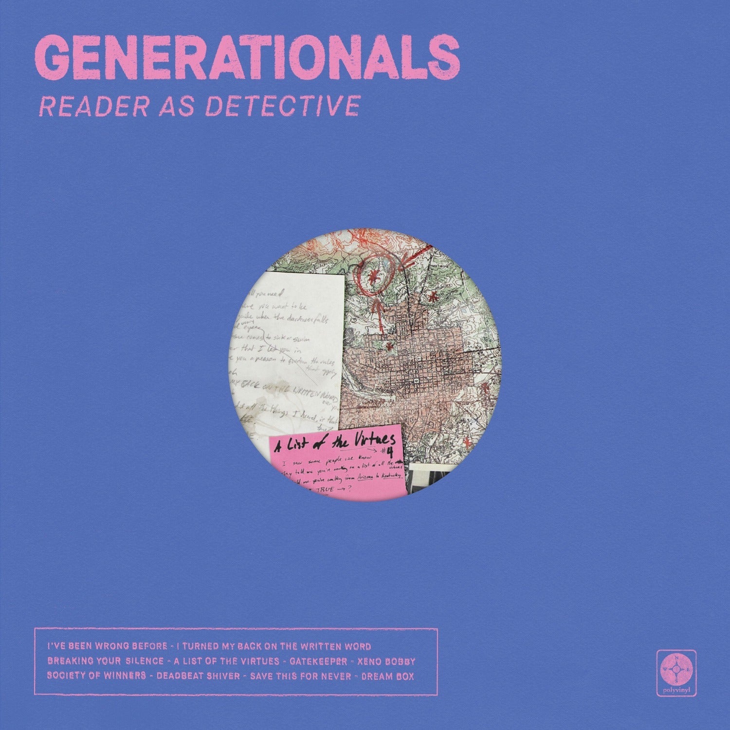 Generationals - Reader As Detective (CD)