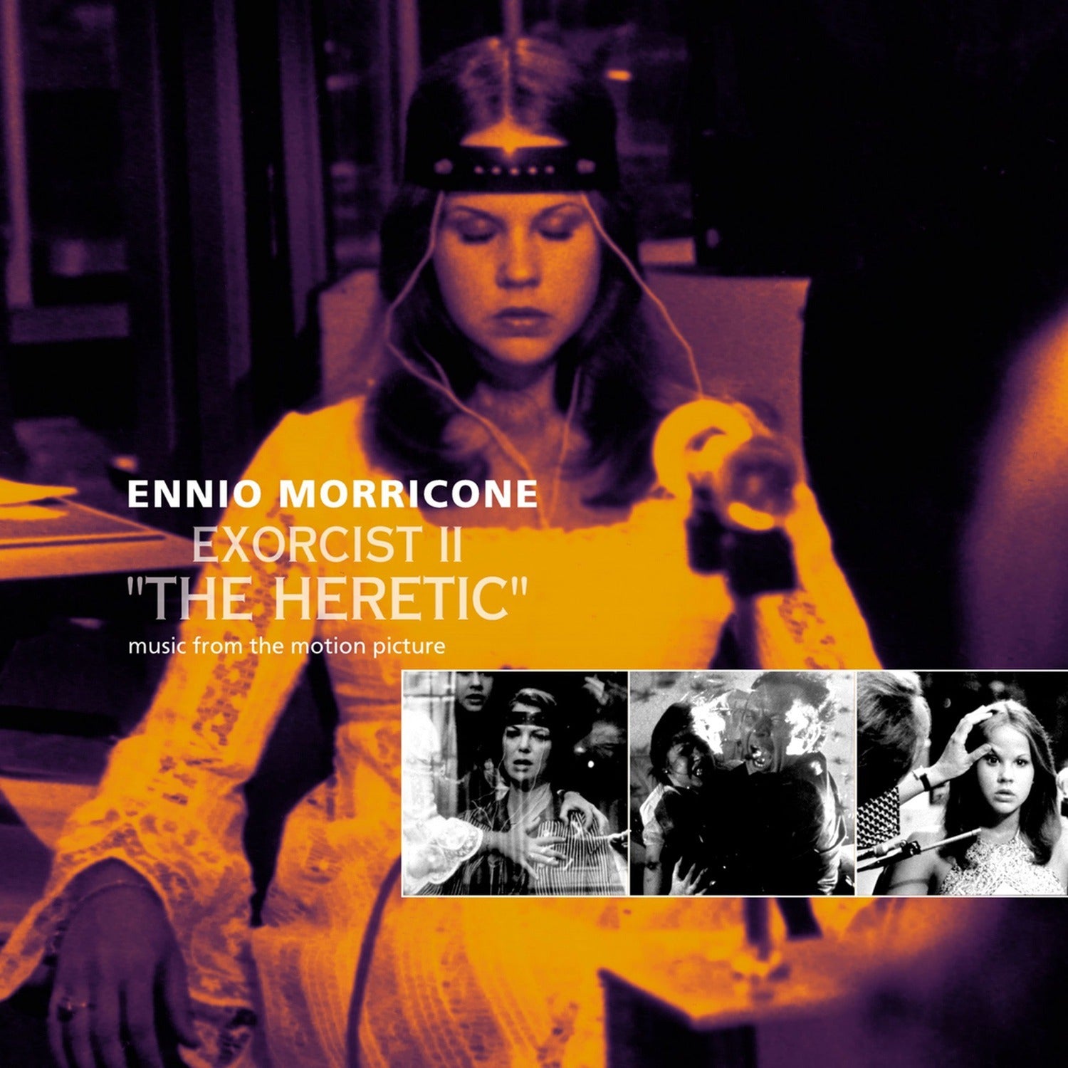 Ennio Morricone - Exorcist II: The Heretic (Original Soundtrack) - Blood Red & Black Splatter Colored Vinyl (Red Vinyl)