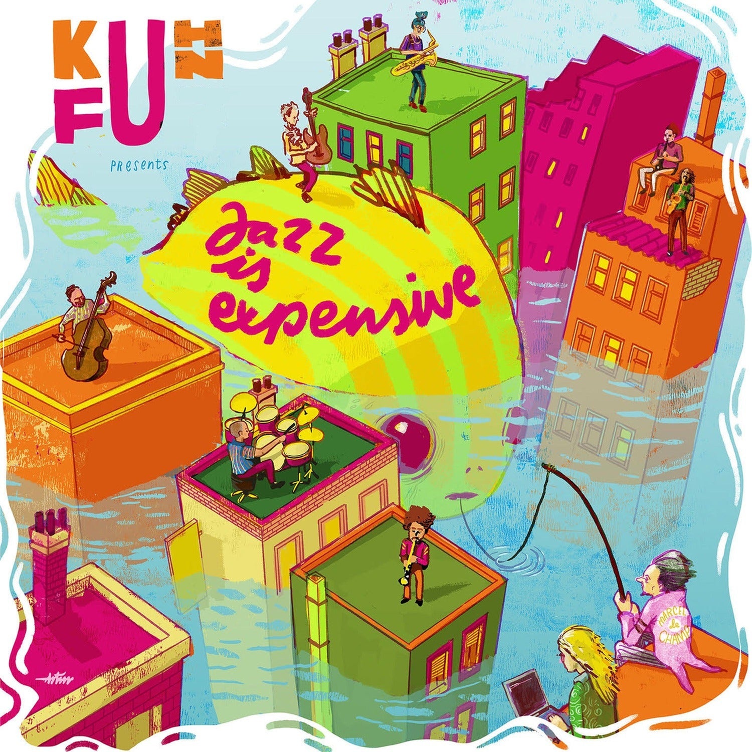 Kuhn Fu - Jazz Is Expensive 2xLP