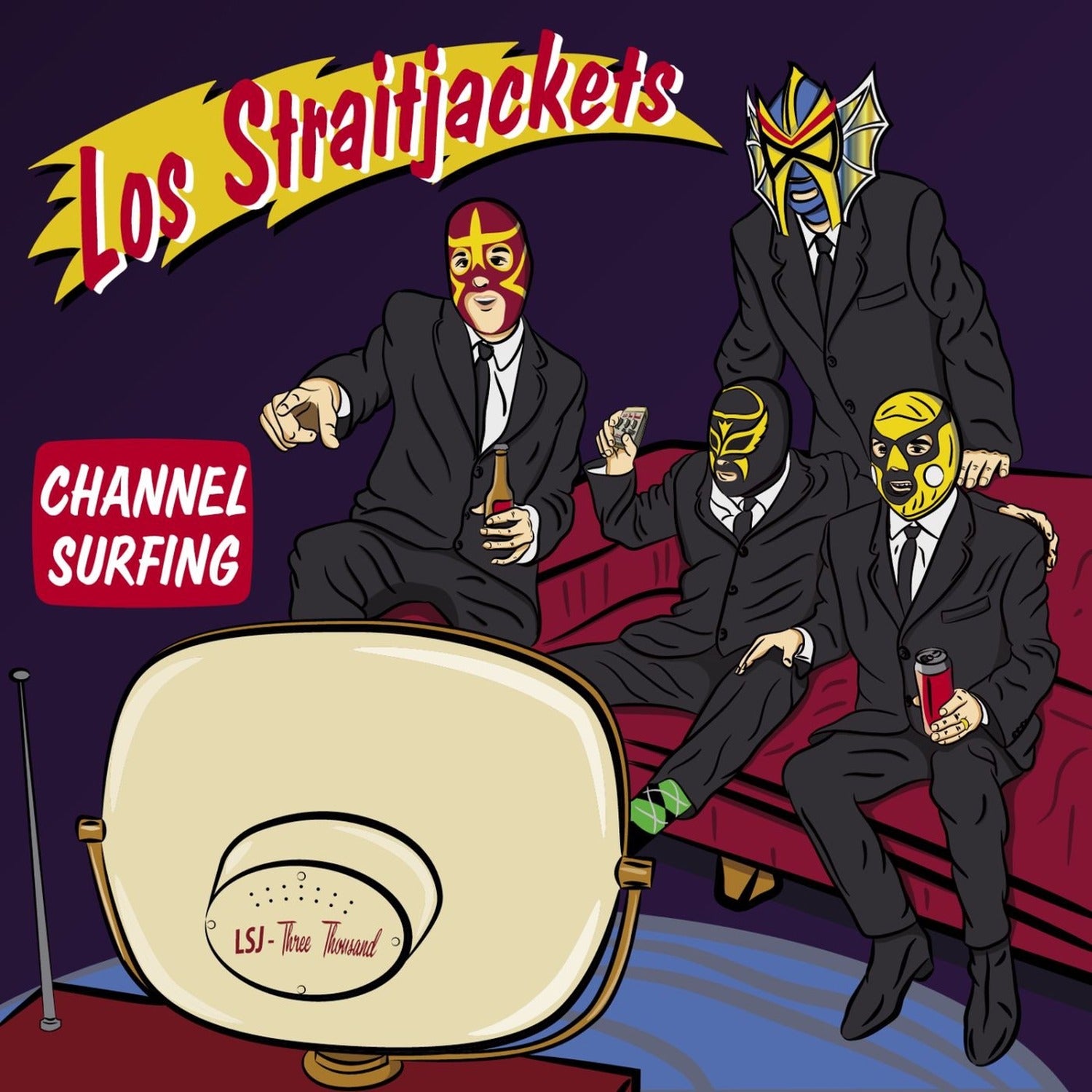 Los StraitJackets - Channel Surfing (CD)