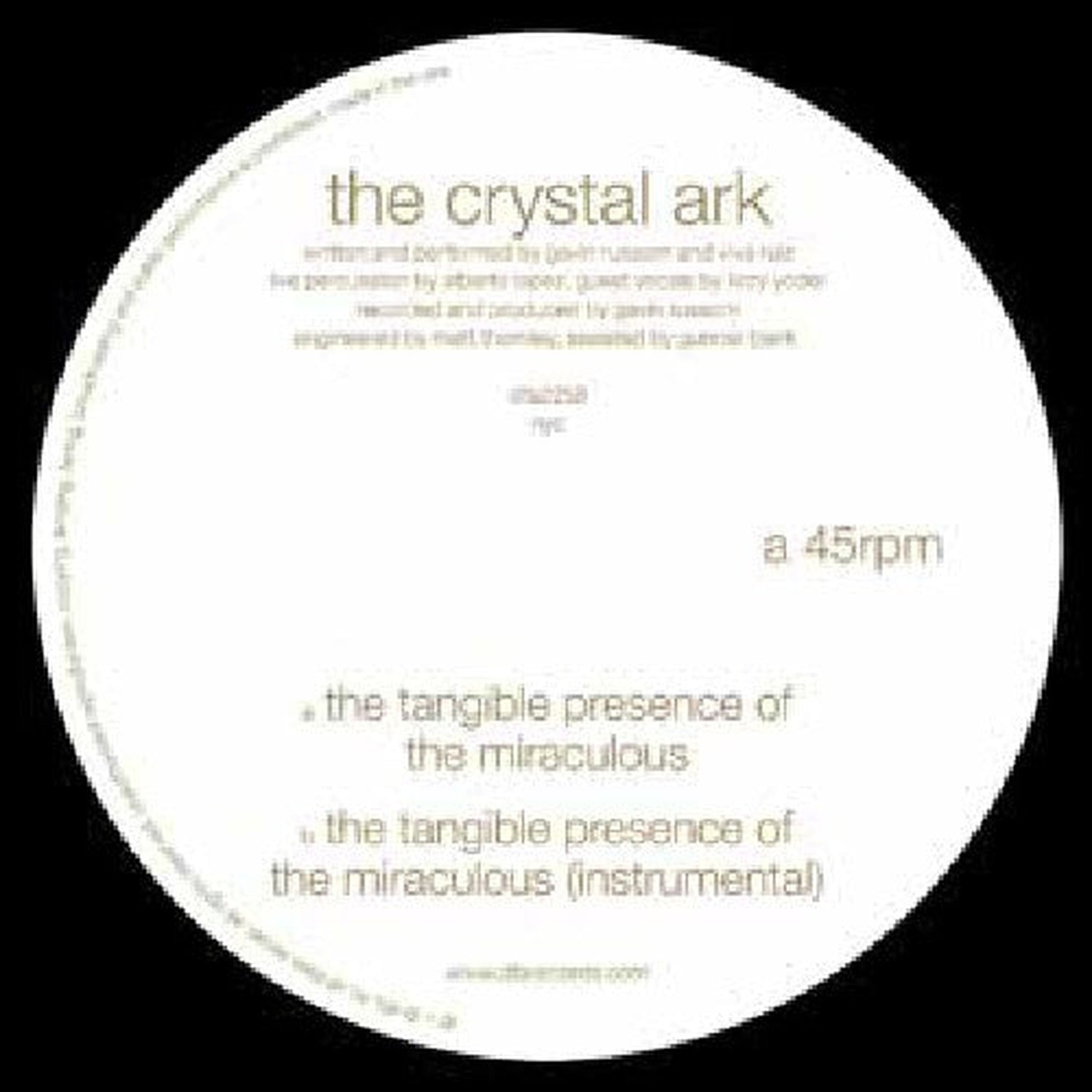Crystal Ark - Tangible Presence of the Miraculous