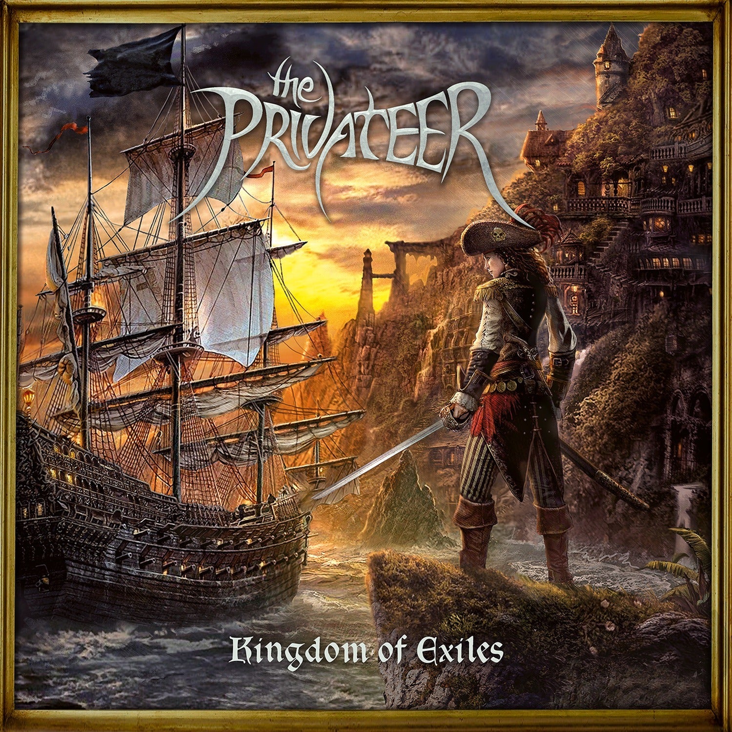 Privateer - Kingdom Of Exiles - Limited 'Pirate Treasure' Vinyl (Limited Edition)