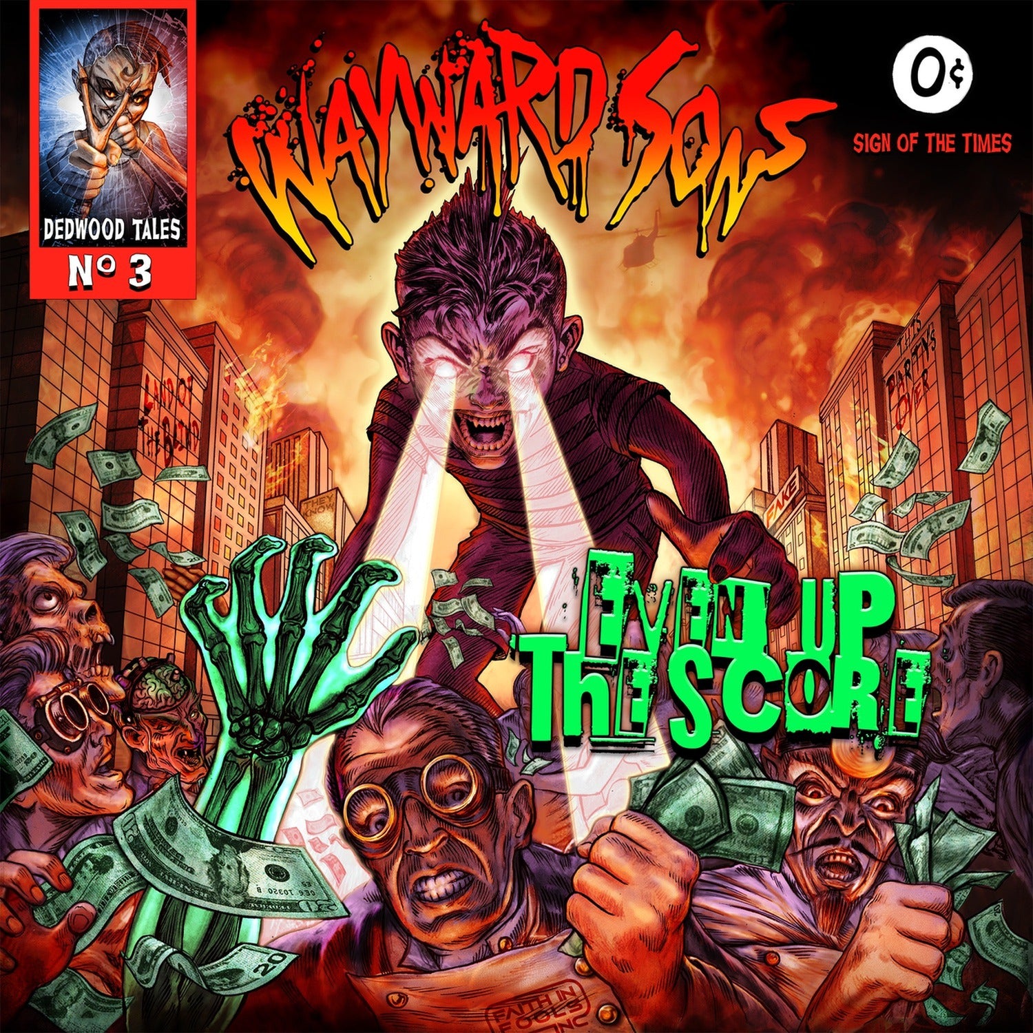 Wayward Sons - Even Up The Score (Red Vinyl)