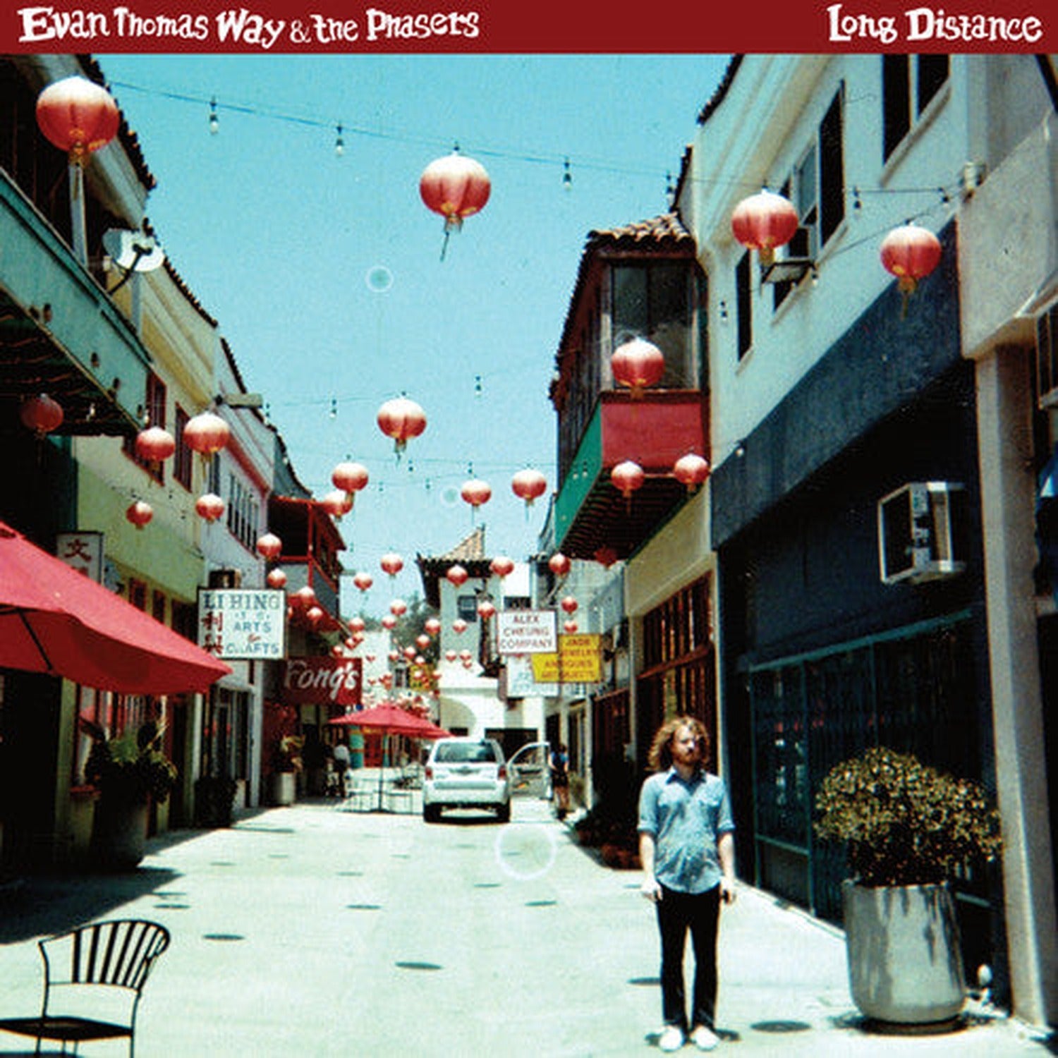 Evan Way Thomas & the Phasers - Long Distance (Red Vinyl)