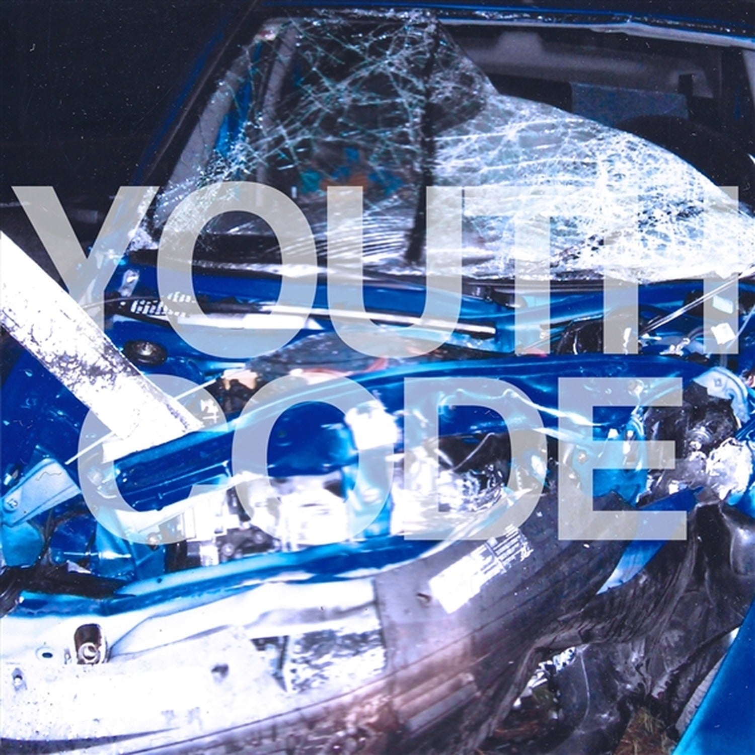 Youth Code - Yours, With Malice [Sky Blue/Black Galaxy 12” EP] (Blue Vinyl)