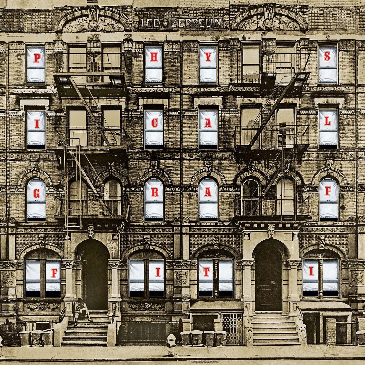 Led Zeppelin - Physical Graffiti (CD) — CD album cover