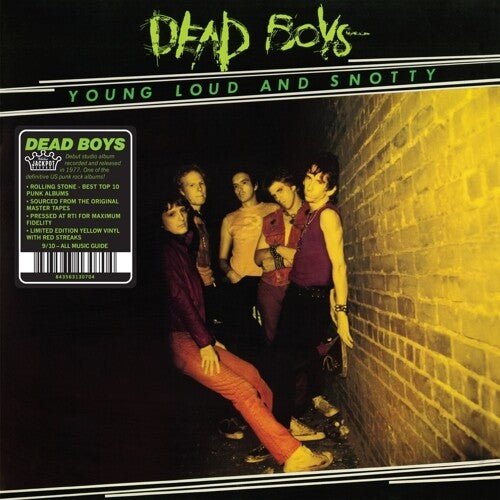 Dead Boys - Young Loud & Snotty - Corkys Coffee
