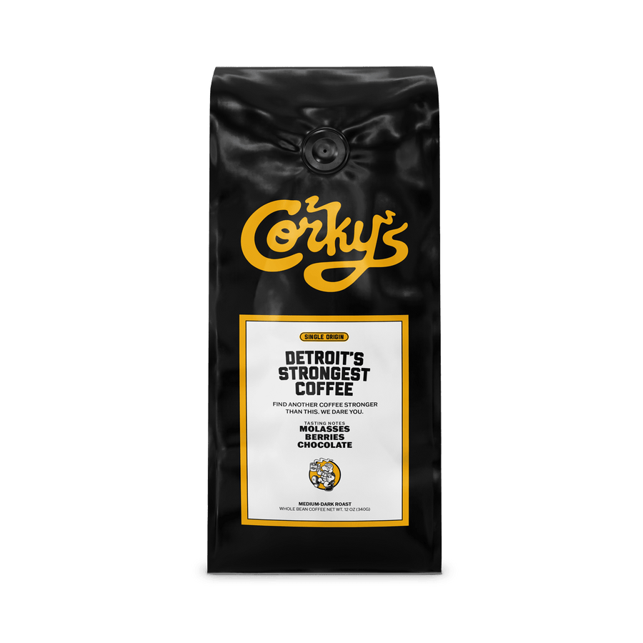 Detroit's Strongest Coffee - Corkys Coffee
