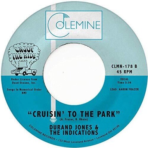 DURAND JONES & THE INDICATIONS - Morning in America / Cruisin' to the Park - Corkys Coffee