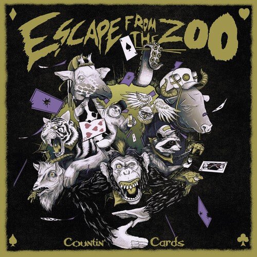 Escape From the Zoo - Countin' Cards - Corkys Coffee