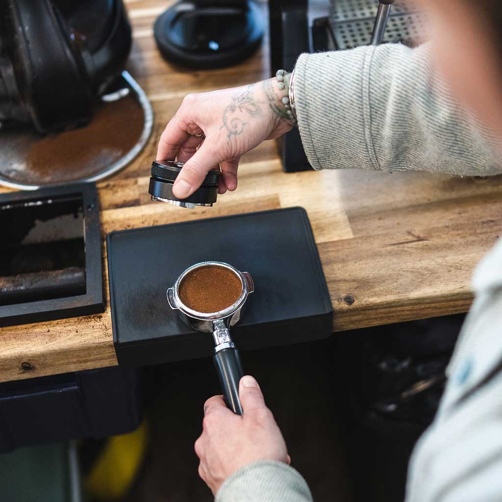 Espresso Distribution Tool & Leveler - Black, 58mm - Corkys Coffee