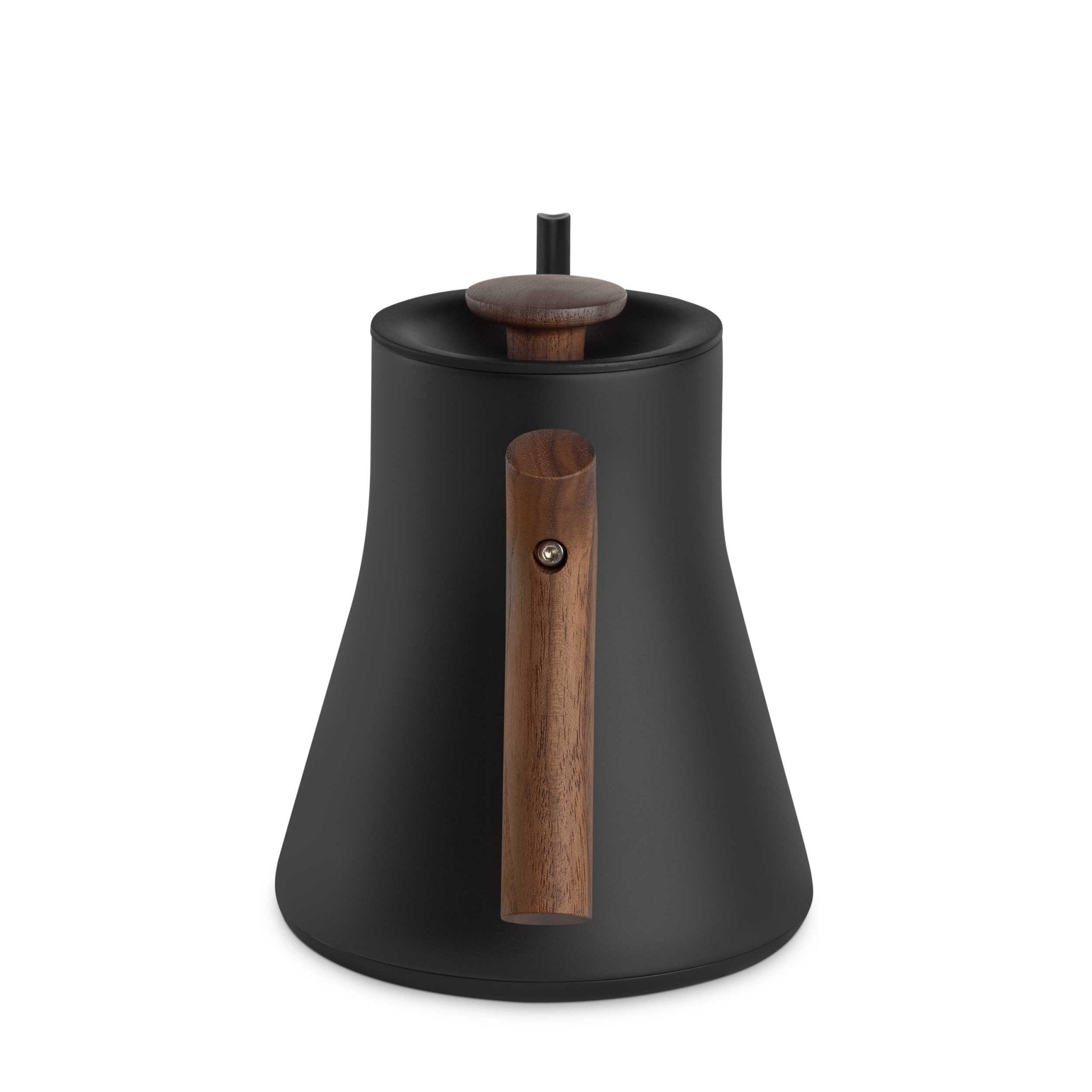 Fellow Stagg EKG Pro Electric Kettle - Matte Black w/ Walnut - Corkys Coffee