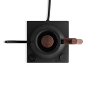 Fellow Stagg EKG Pro Electric Kettle - Matte Black w/ Walnut - Corkys Coffee