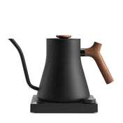 Fellow Stagg EKG Pro Electric Kettle - Matte Black w/ Walnut - Corkys Coffee