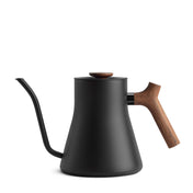 Fellow Stagg EKG Pro Electric Kettle - Matte Black w/ Walnut - Corkys Coffee
