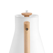 Fellow Stagg EKG Pro Electric Kettle - Matte White w/ Maple - Corkys Coffee